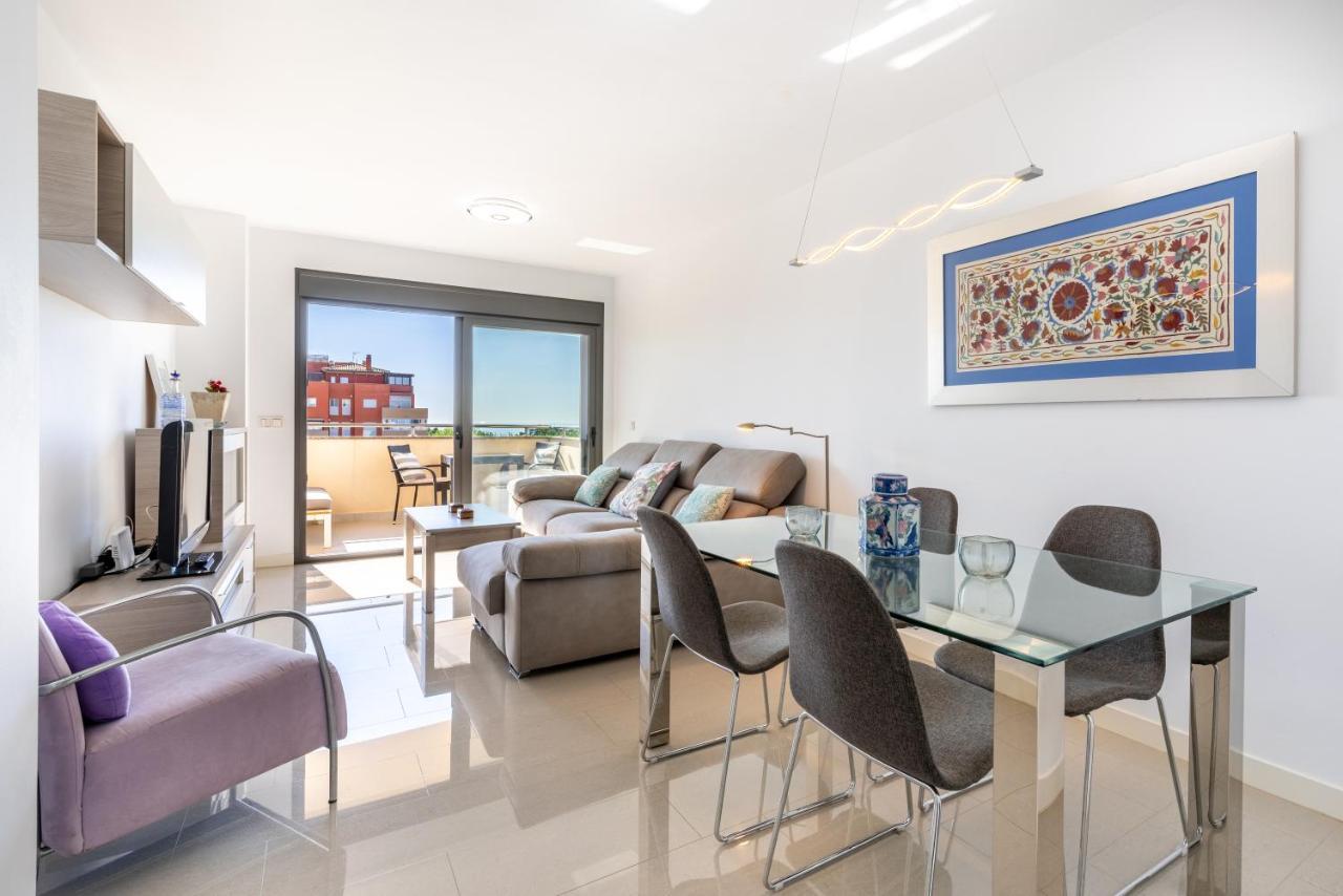 Apartamento Playa Marinsa Torre Del Mar Bagian luar foto